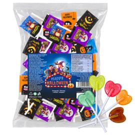 Slikkepinde Hjerter Halloween