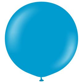 Latexballoner Karibisk Bl&aring; 90 cm 2-pak