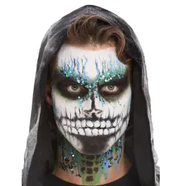 Glitter Skelet Makeupsæt Deluxe