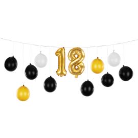 DIY Ballonguirlande 18 år 13-pak
