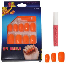 Kunstige Negle Neonorange