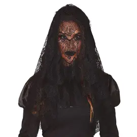 Mantilla Sl&oslash;r Sort