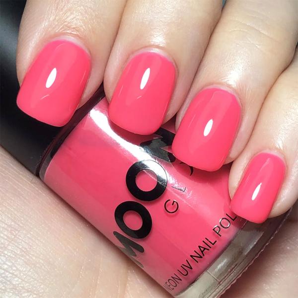 Moon Glow Neon UV Neglelak Pastel Koral