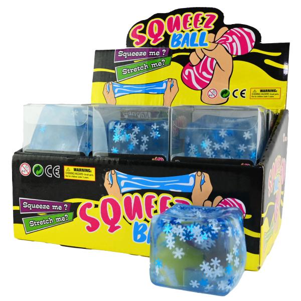 Stressbold Snefnug Kube 5 cm