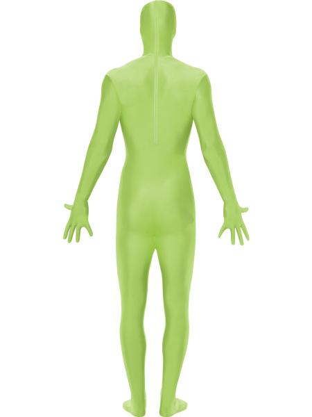 Morphsuit Grøn Kostume med Taske