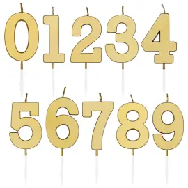 Tallys Metallic Guld 4,5 cm