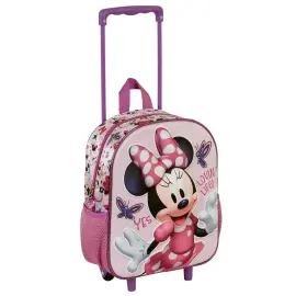 Minnie Mouse 3D Rygs&aelig;k med Hjul