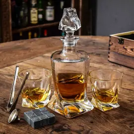 Twisted Whiskey Karaffel Sæt
