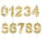 Tallys Metallic Guld 6 cm