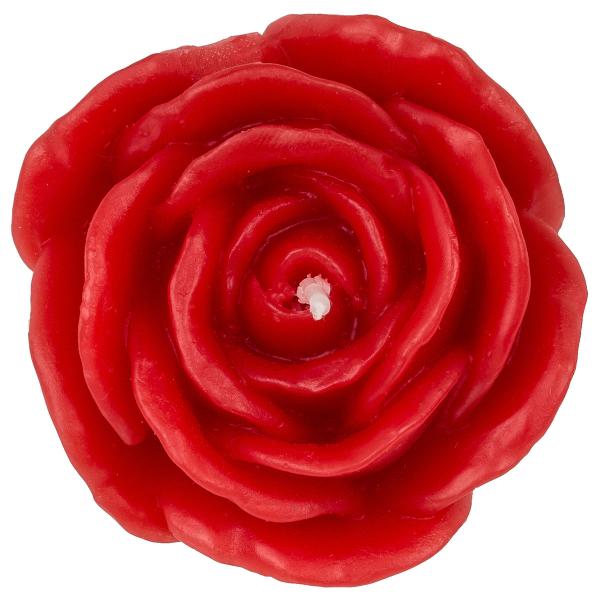 Stearinlys Røde Roser 3-pak