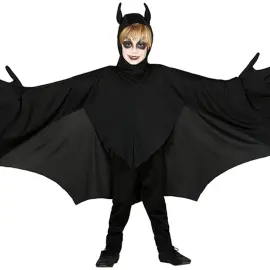 Flagermus Kostume B&oslash;rn Sort/Lilla 7-9 &aring;r