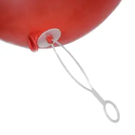 Ballonforsegler Transparent 10-pak