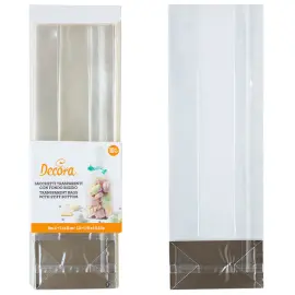 Cellofanposer Robust Transparent 8x28 cm 10-pak