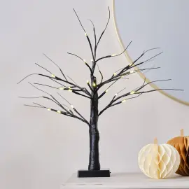 LED Pyntetræ Sort