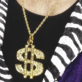 Dollartegn Halskæde Guld