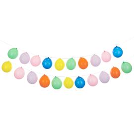 DIY Ballonguirlande Farvemix 21-pak