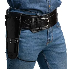 Deluxe Hylster med B&aelig;lte Sort