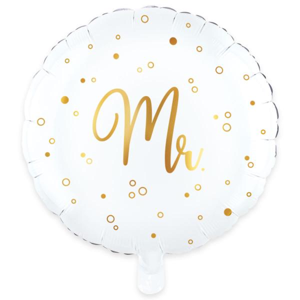 Rund Folieballon Mr