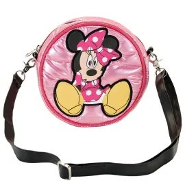 Minnie Mouse Rund Skuldertaske Lyserød