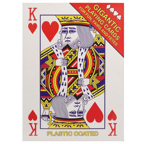 Gigantiske Spillekort 54-pak