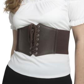 Korsetbælte Brun