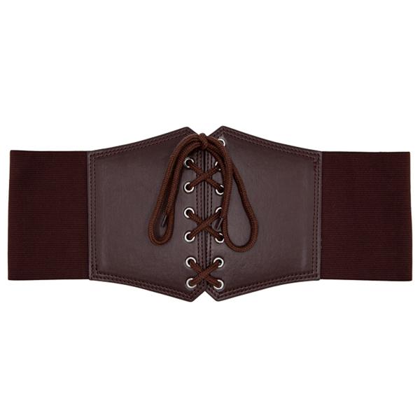Korsetbælte Brun