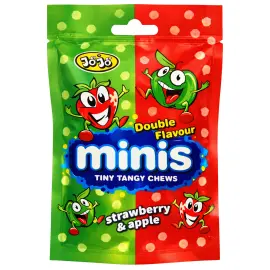 Surt Sejt Slik &AElig;ble/Jordb&aelig;r 60 g