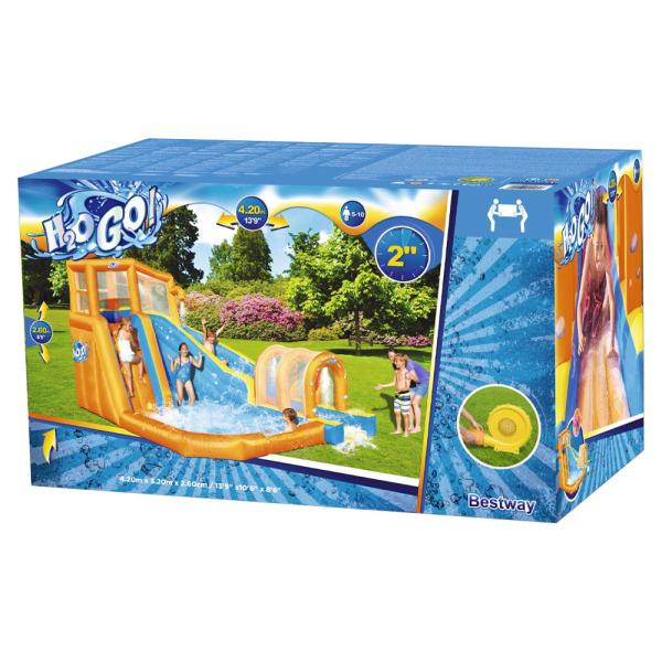 H2OGO! Hurricane Tunnel Blast Mega Oppusteligt Vandland