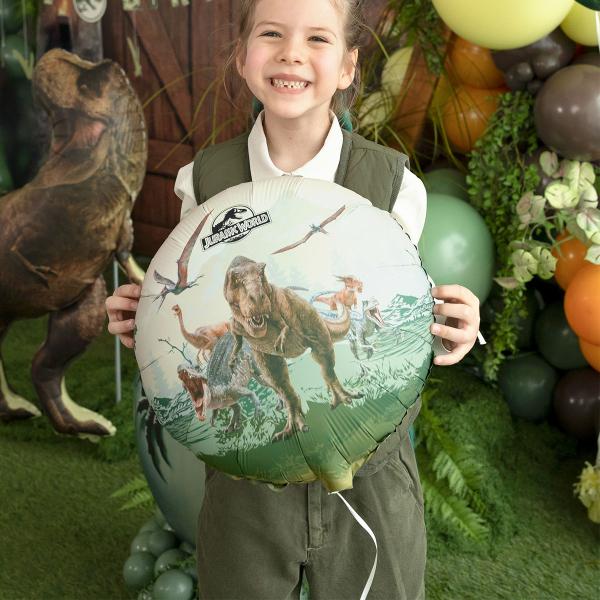 Jurassic World Rund Folieballon 35 cm