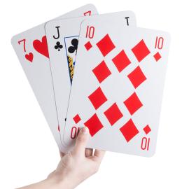 Gigantiske Spillekort 54-pak