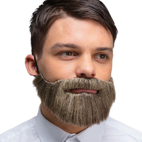 Deluxe Skæg Askefarve