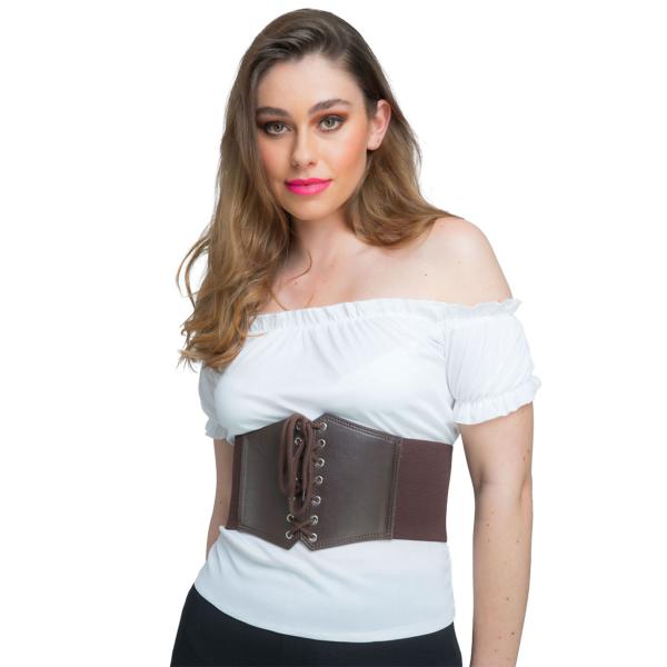 Korsetbælte Brun