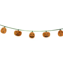 Halloween Gr&aelig;skar Guirlande