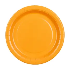 Papirasietter Lys Orange 18 cm 6-pak