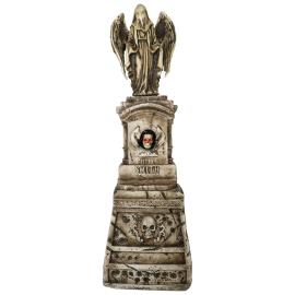 Dekoration Engelstatue med Animeret D&oslash;dningehoved