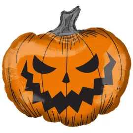 Halloween Græskar Ballon Folie
