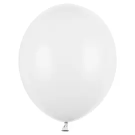 Hvide Balloner Pastel Pure White