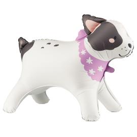 Vandrende Bulldog Folieballon & Hundekort
