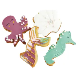 Kageforme Sæt Mermaid