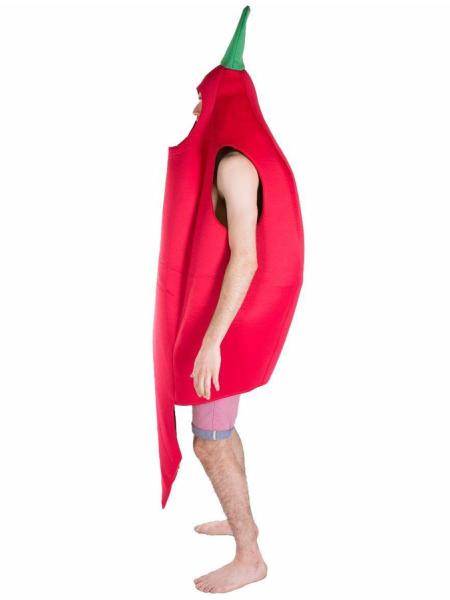 Rød Chili Kostume