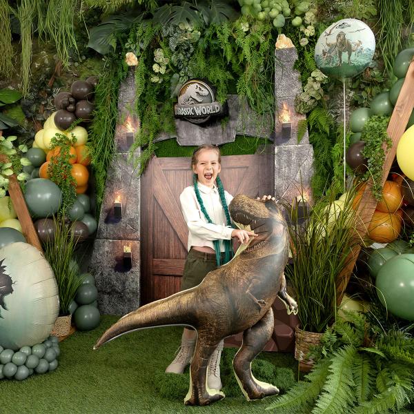 Jurassic World T-Rex Folieballon 92 x 98 cm