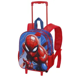 Spiderman 3D Rygs&aelig;k med Hjul