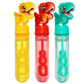 S&aelig;bebobler Dinosaur 3x35 ml 14 cm 3-pak