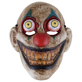 Zombieklovne Maske med Bev&aelig;gelige &Oslash;jne