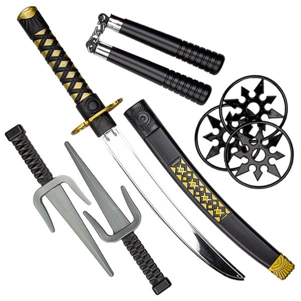 Ninja Våben Tilbehørssæt til Børn