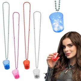 LED Shotglas Halsk&aelig;de