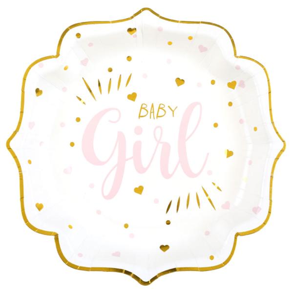 Paptallerkener Baby Girl