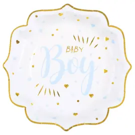 Paptallerkener Baby Boy