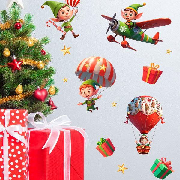 Vægklistermærker med Nisser 13-pak