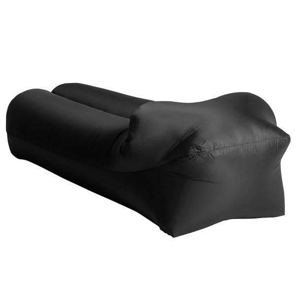 Softybag Loungesofa Midnatssort 175 x 75 x 50 cm